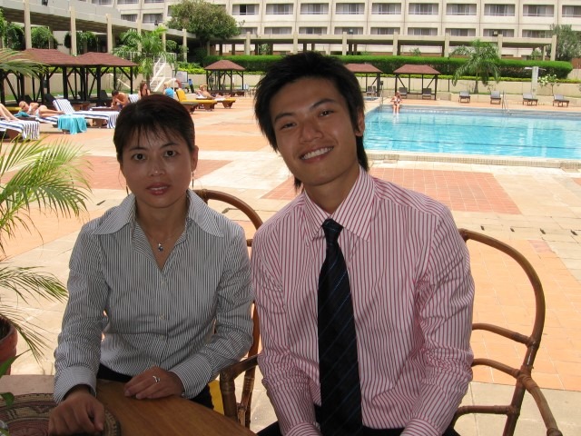 Prof. Irene Lo and Daniel Tsang
